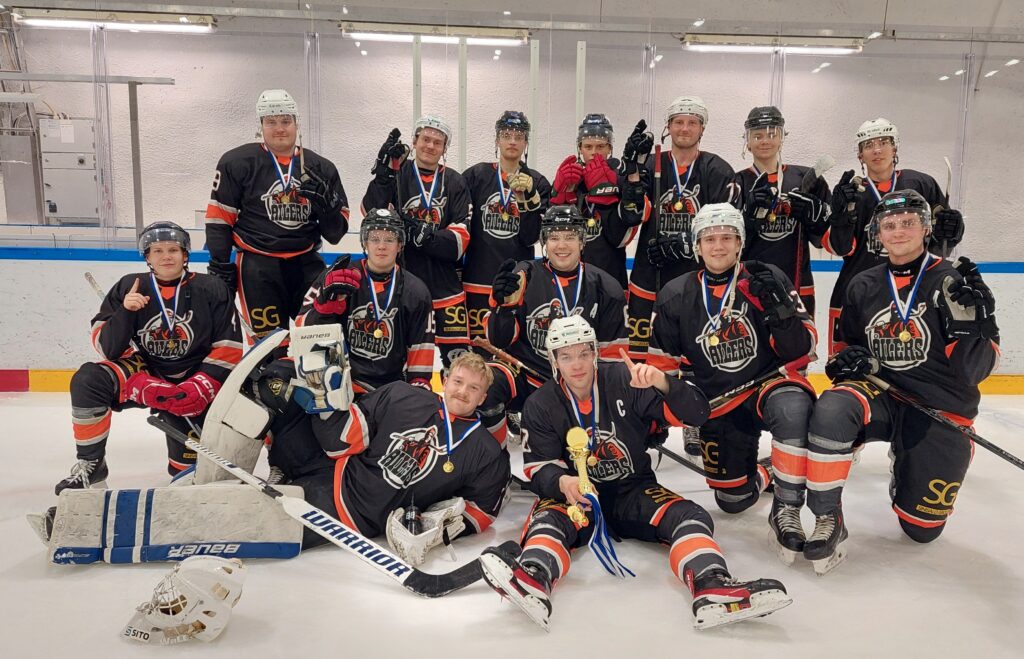 Nylandsgatans Åilers -joukkue ryhmäkuvassa.